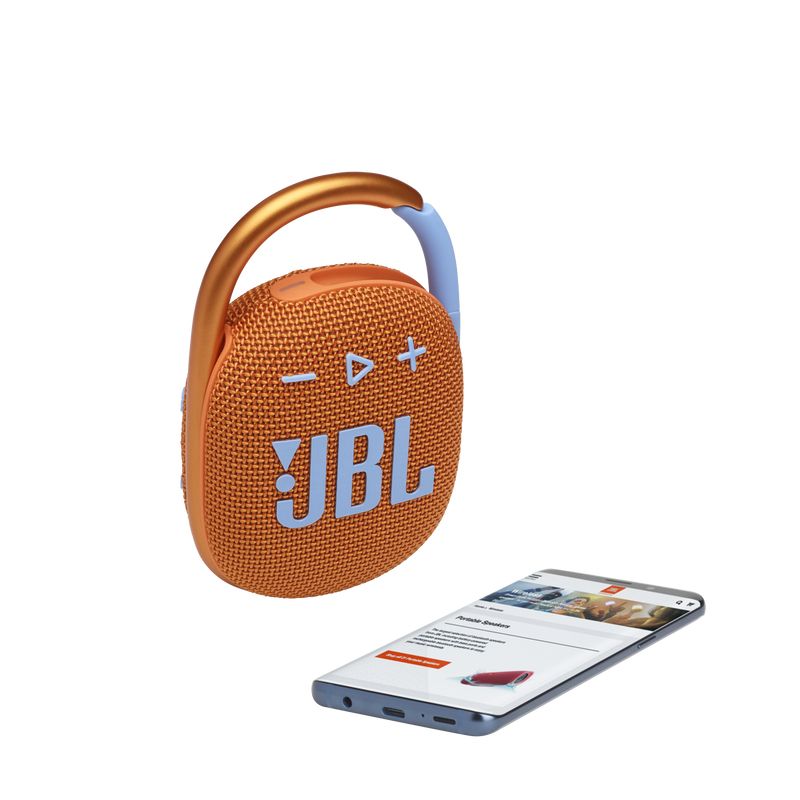 JBLCLIP4ORG - Altavoz JBL Clip 4 5W 1.0 Bluetooth 5.1 Naranja (JBLCLIP4ORG)