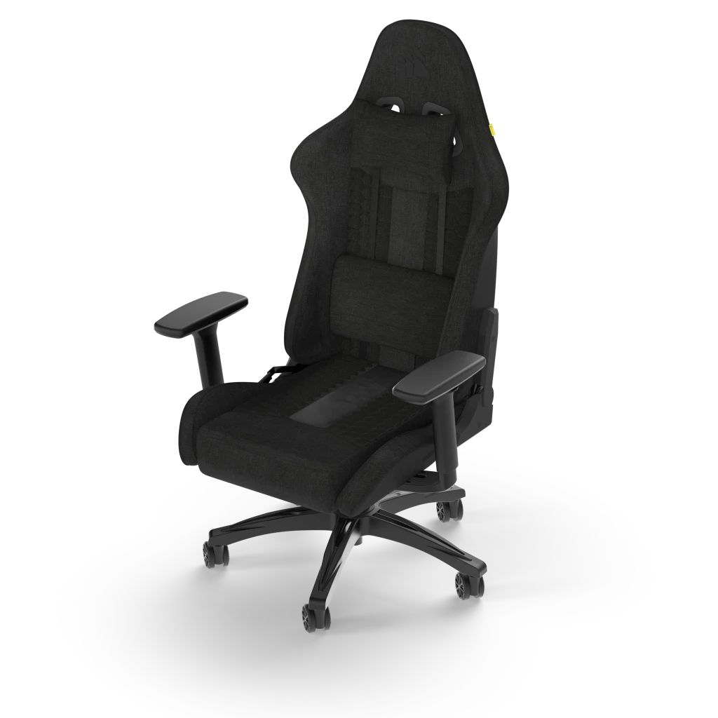 OUT5318 - Silla Gaming Corsair TC100 RELAXED Negro (9010051) (OUT5318). Buen estado. Desprecintada. Completa. (OUTLET)