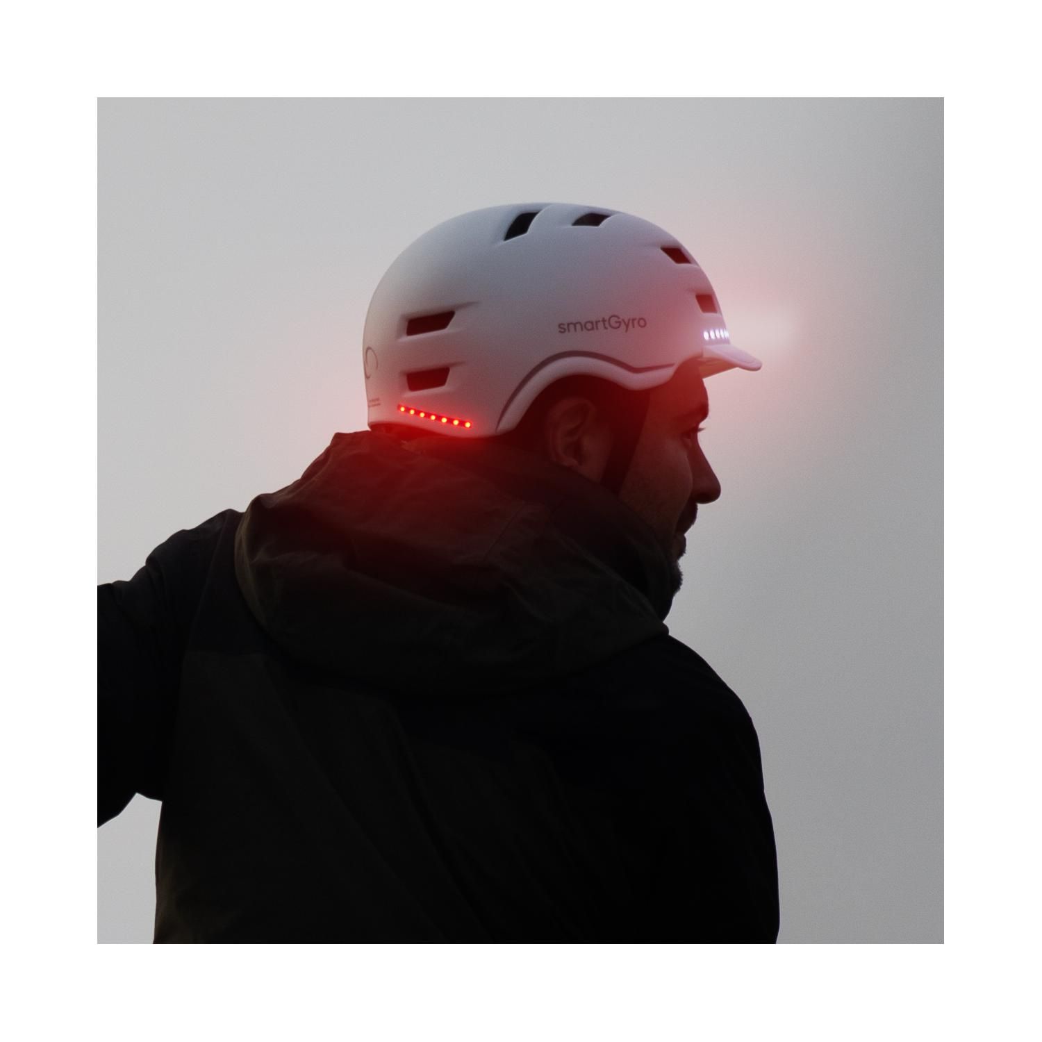 SG27-255 - Casco SmartGyro Helmet Pro Tamao M Blanco (SG27-255)