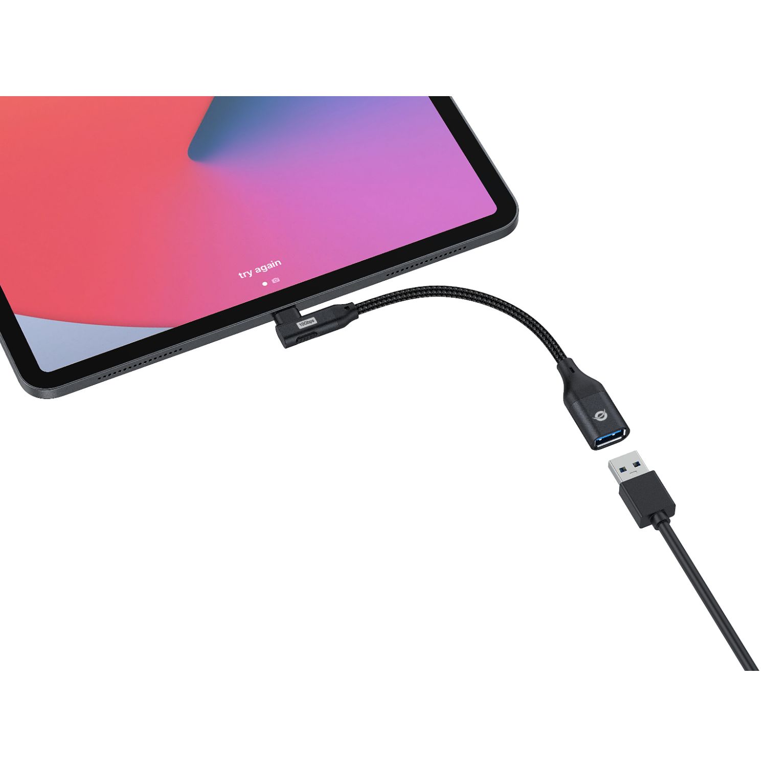 ABBY19B - Adaptador CONCEPTRONIC USB-C/M a USB-A/H Negro (ABBY19B)