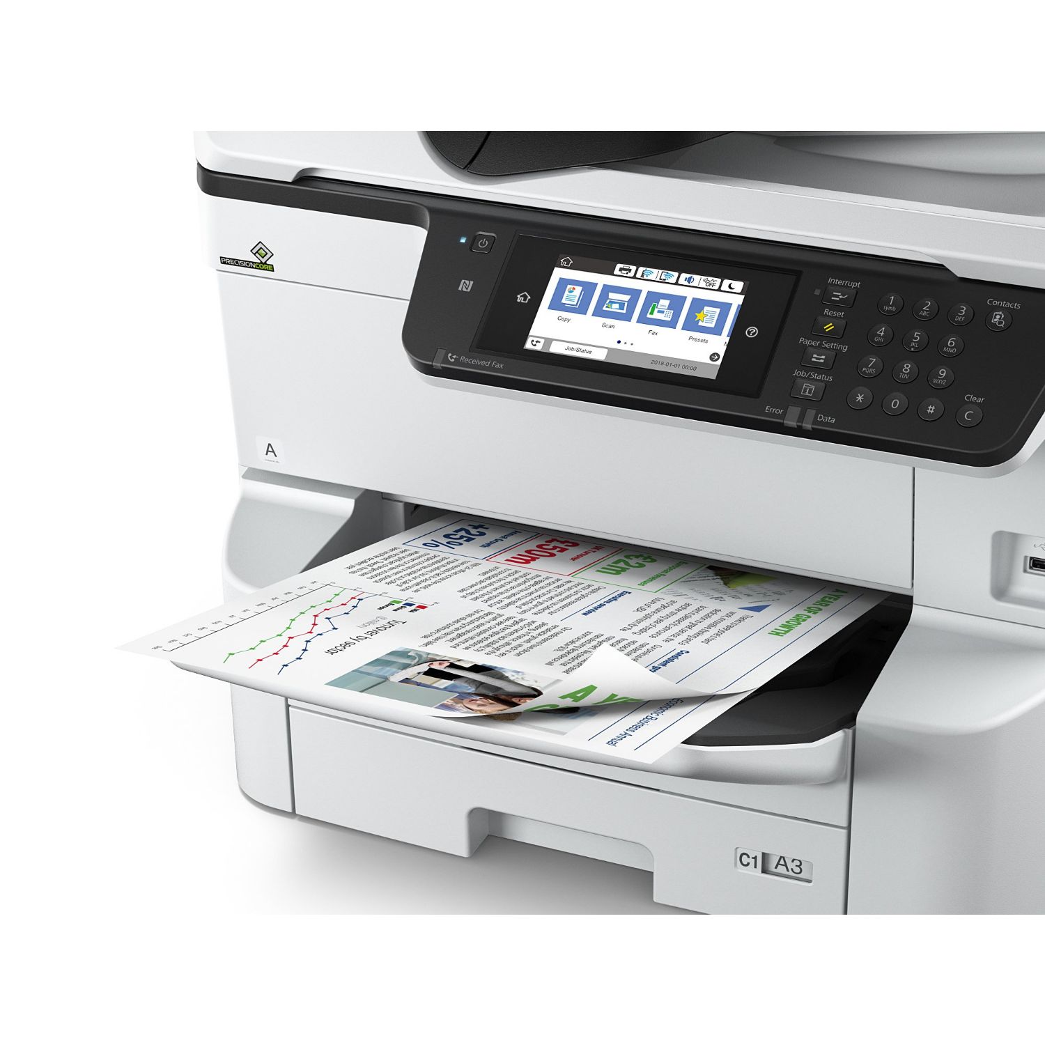 C11CG68401BR - Multifuncin Epson WorkForce Pro WF-C8690DTWFC LCD 5