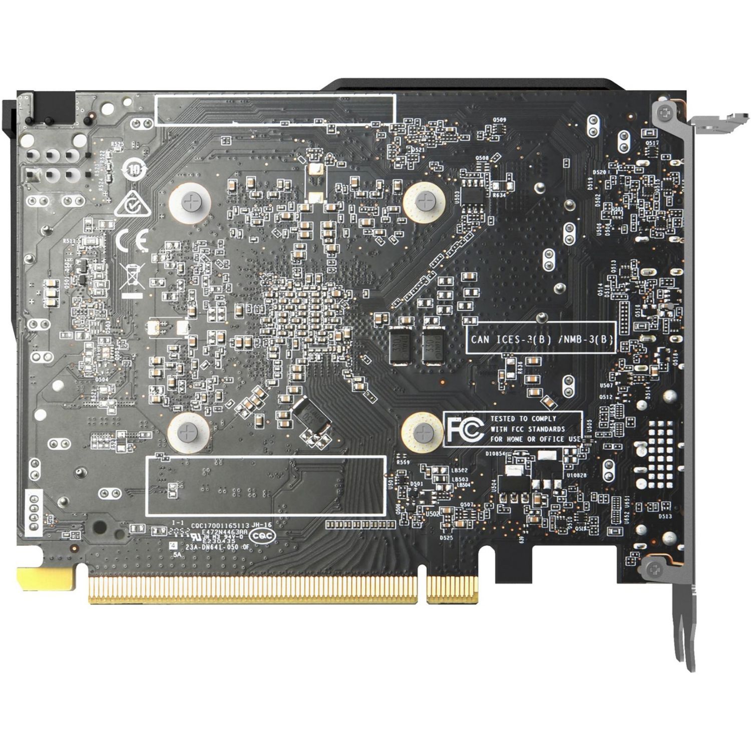 ZT-A30510G-10L 4 - Zotac Nvidia GeForce TX 3050 Solo 6Gb GDDR6 3xDP 1.4a 1xHDMI 2.1 PCIe 4.0 HDCP 2.3 OpenGL 4.6 (ZT-A30510G-10L 4)