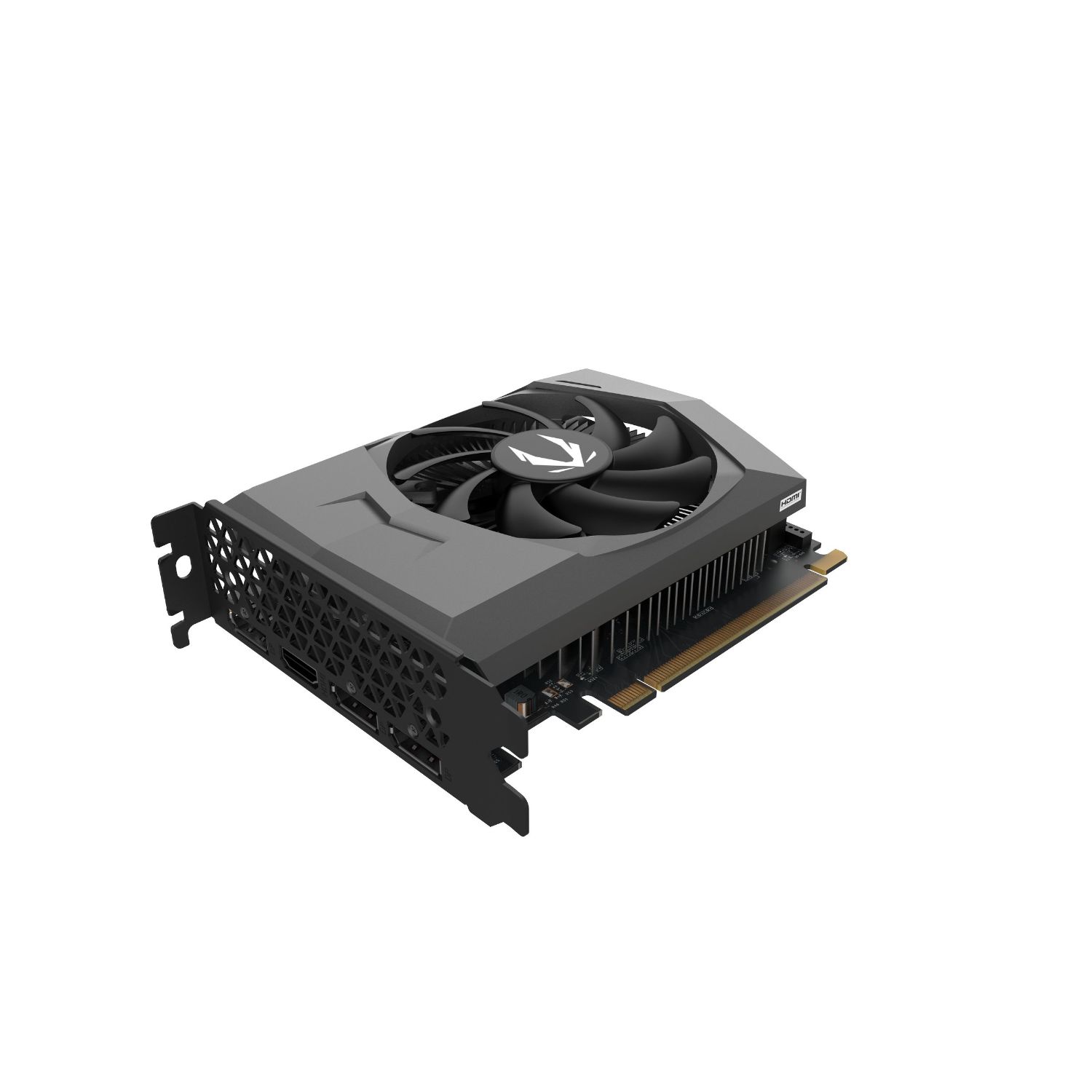 ZT-A30500R-10L - Zotac Nvidia GeForce RTX 3050 ECO SOLO 8Gb GDDR6 3xDP 1.4a 1xHDMI 2.1 8xPCIe 4.0 HDCP 2.3 OpenGL 4.6 (ZT-A30500R-10L)