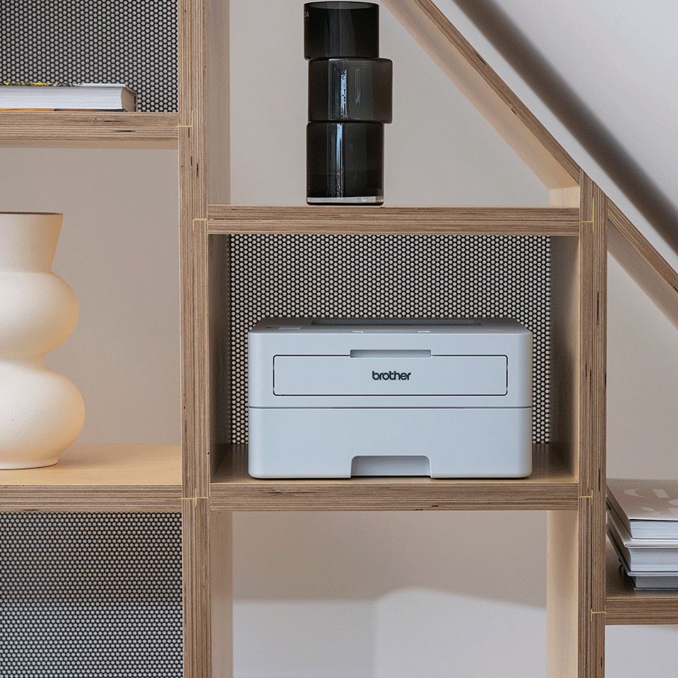 HLL2865DW - Impresora Laser Brother Pantalla LCD A4 B/N USB WiFi Ethernet 10/100 Dplex Blanca (HL-L2865DW)