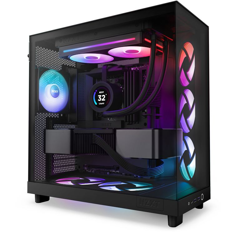 RF-U24HF-B1 - Ventilador NZXT RGB 240mm Negro (RF-U24HF-B1)