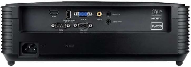 E9PX7D701EZ3 - Proyector Optoma W371 16:10 DLP WXGA 3800L Full 3D 1xUSB-A 2.0 2xVGA 1xHDMI 1.4a 1xRS232 Negro (E9PX7D701EZ3)