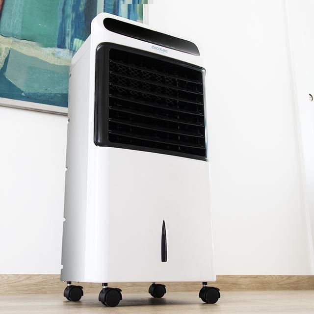 05955 - Climatizador evaporativo CECOTEC EnergySilence PureTech 6500, 80 W, Doble Funcin Frio/Calor, Caudal 600 m2/h, 12l de Capacidad, Temporizador hasta 8h, Mando a Distancia, 3 Velocidades (05955)