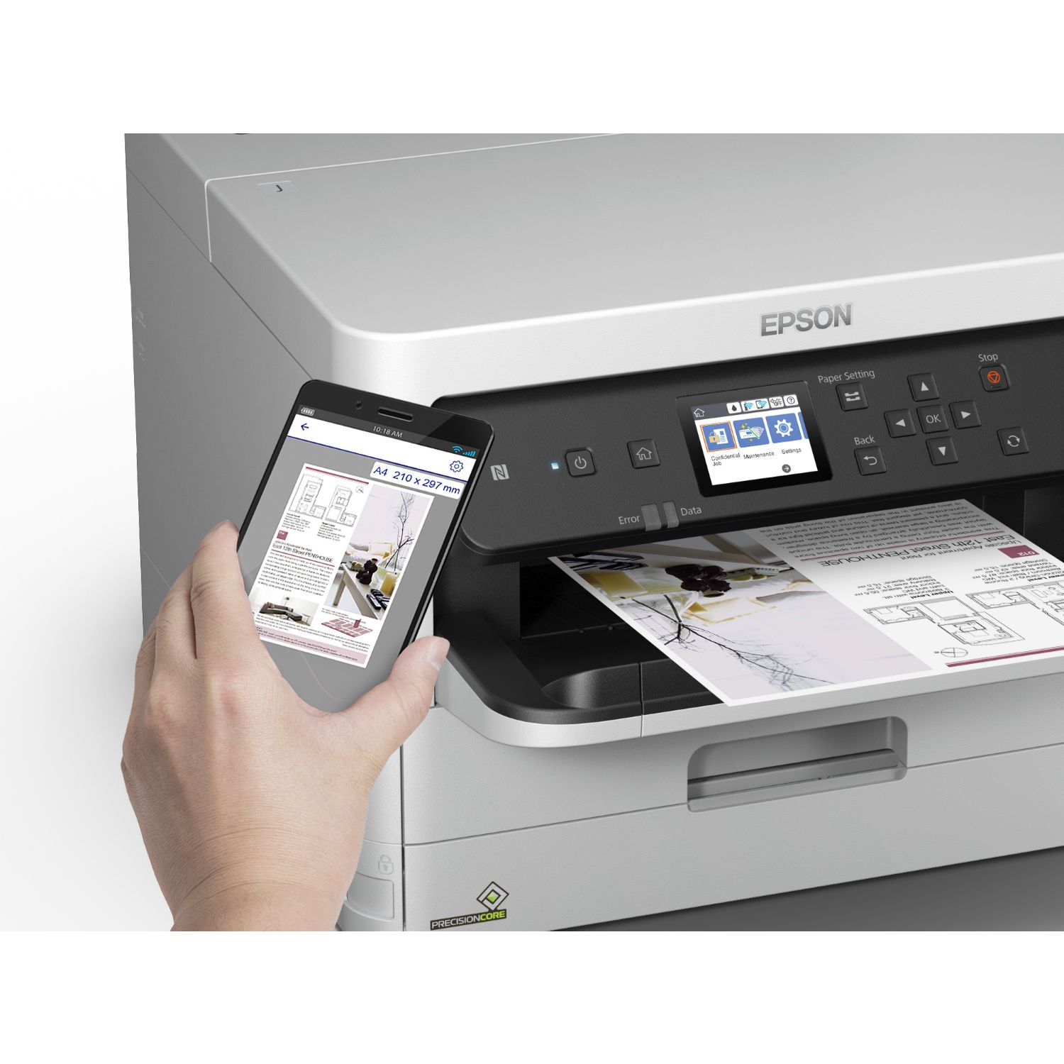 C11CG79401 - Impresora Epson WF-C529RDW LCD 2.4