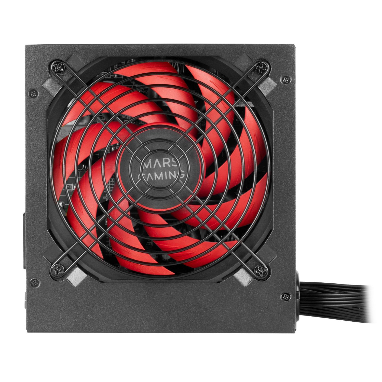 MPIII650 - Fuente Mars Gaming ATX 650W PFC 85% 120mm 24-pin ATX Molex SATA PCIe Negra (MPIII650)