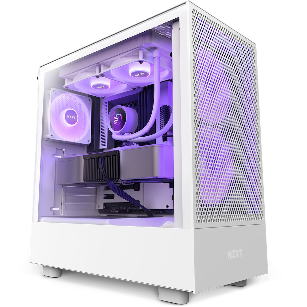 RL-KR240-W1 - Refrigeracin Lquida CPU NZXT Kraken Elite 240 LCD Multisocket 2x120mm RGB Blanca (RL-KR240-W1)