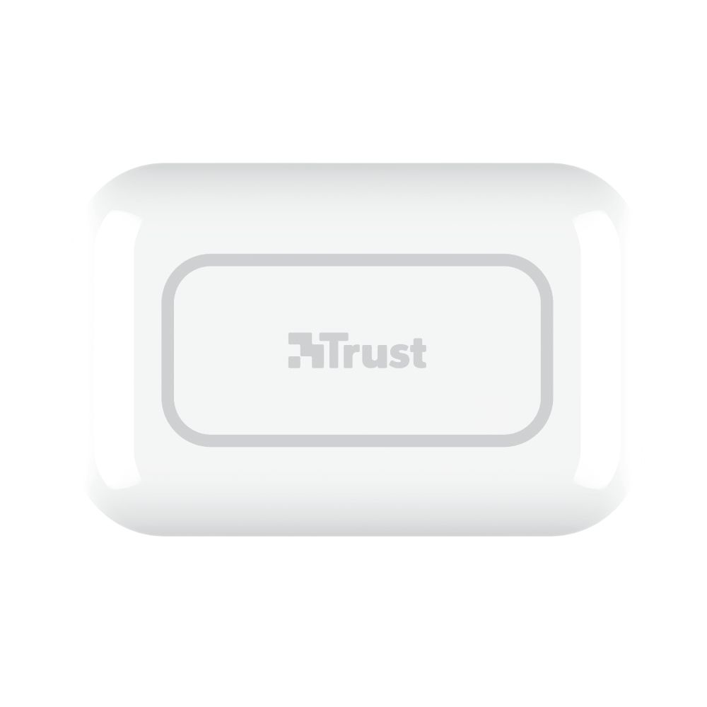 23783 - Auriculares Trust Primo Touch In-Ear Binaurales Micrfono Integrado TWS Bluetooth 5.0 Funda de Carga mUSB Blancos (23783)