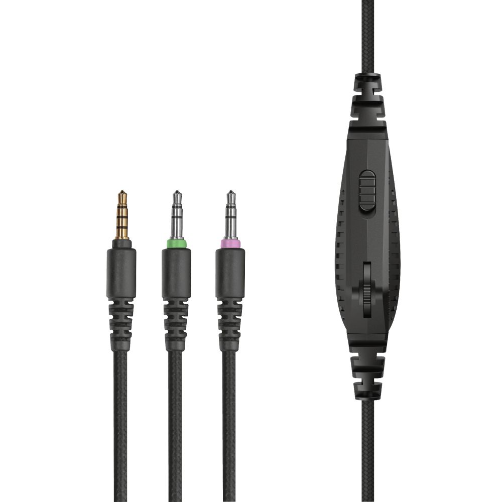 24359 - Auriculares+Micrfono Gaming Trust GXT411C Radius Circumaurales 3.5mm Cable 1m Verde Camuflaje (24359)