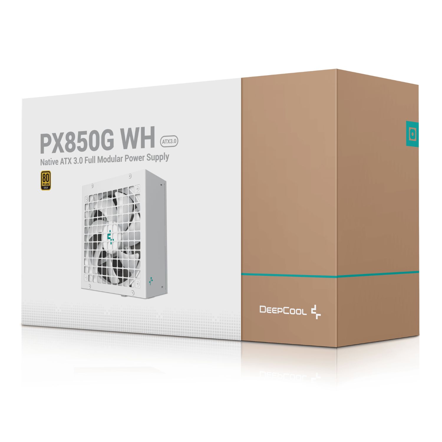 R-PX850G-FC0W-EU - Fuente DeepCool PX850G ATX 850W PFC 135mm Modular 20+4 pin ATX SATA PCIe 80 Plus Gold Blanca (R-PX850G-FC0W-EU)