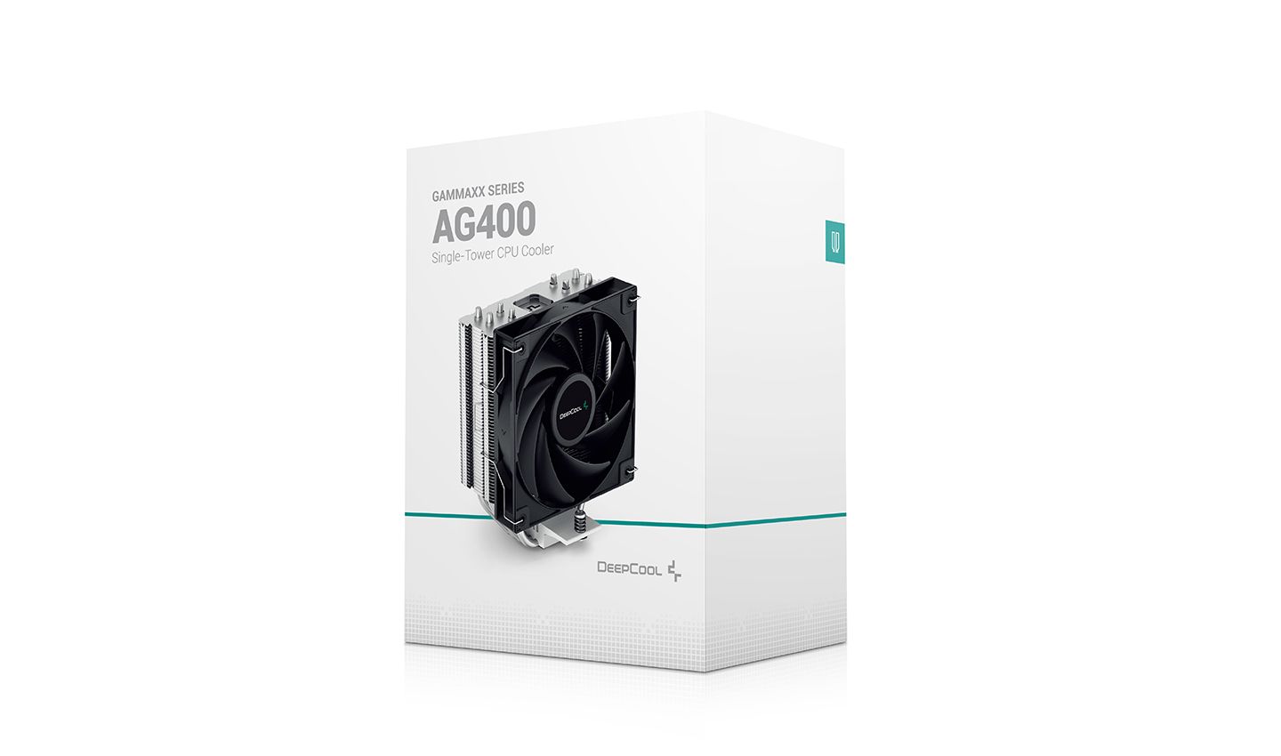 R-AG400-BKNNMN-G-1 - Ventilador CPU DeepCool AG400 Multisocket 120mm Negro (R-AG400-BKNNMN-G-1)