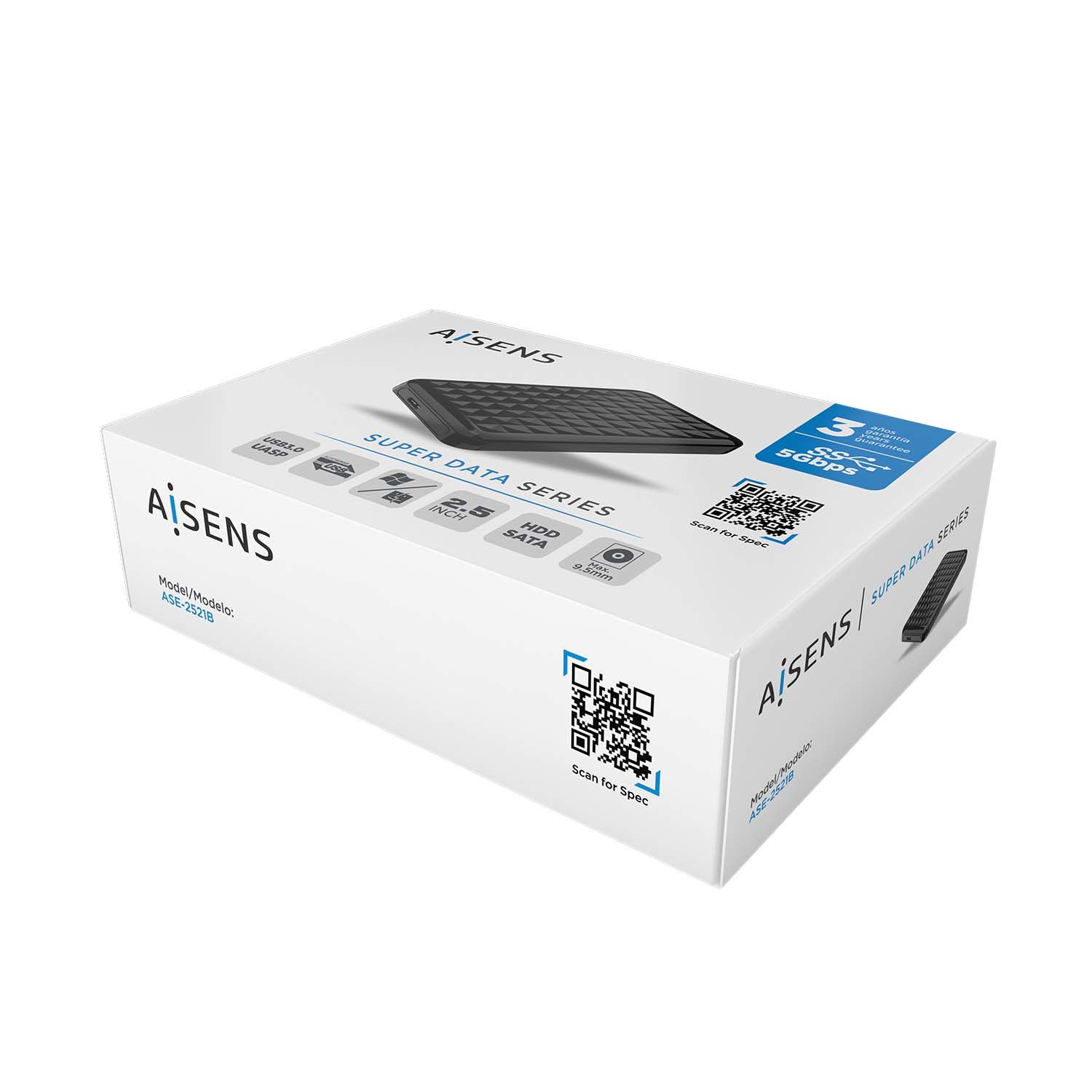 ASE-2521B - Caja AISENS HDD 2.5