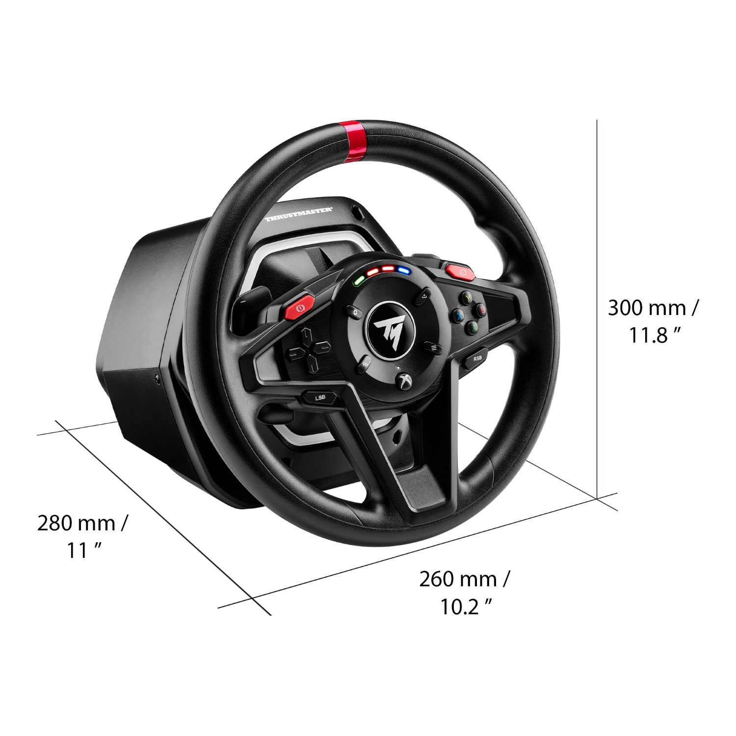 4460184 - Volante+Pedales Thrustmaster T128 Analgico 13 Botones LED 30ms PC/Xbox/Xbox One (4460184)