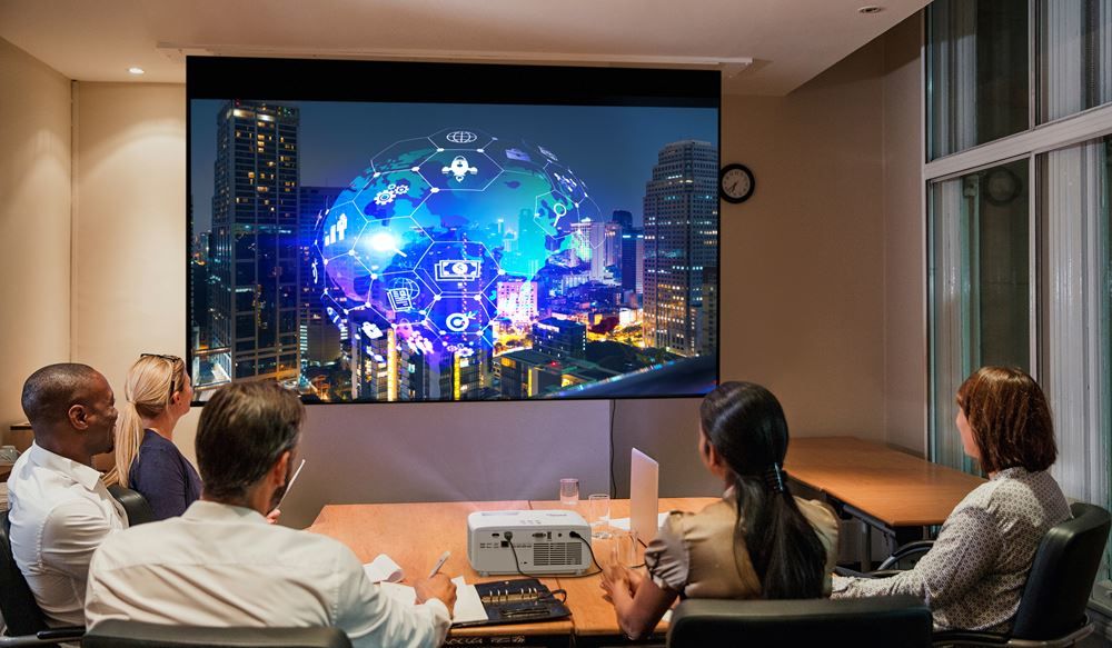E9PD7L301EZ1 - Proyector Laser OPTOMA ZH420 Lser 16:9 DLP FHD 4300L 3D 1xUSB-A 2.0 2xHDMI 2.0 1xRJ45 1xRS232 Blanco (E9PD7L301EZ1)