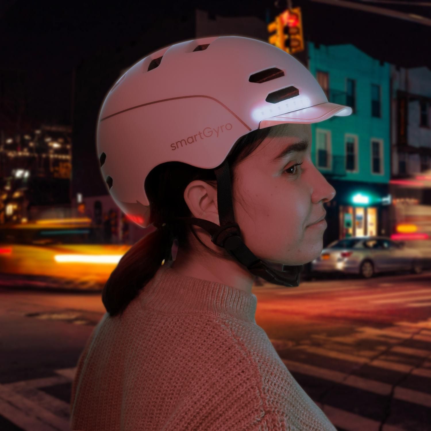 SG27-250 - Casco SmartGyro Helmet Tamao L Blanco (SG27-250)
