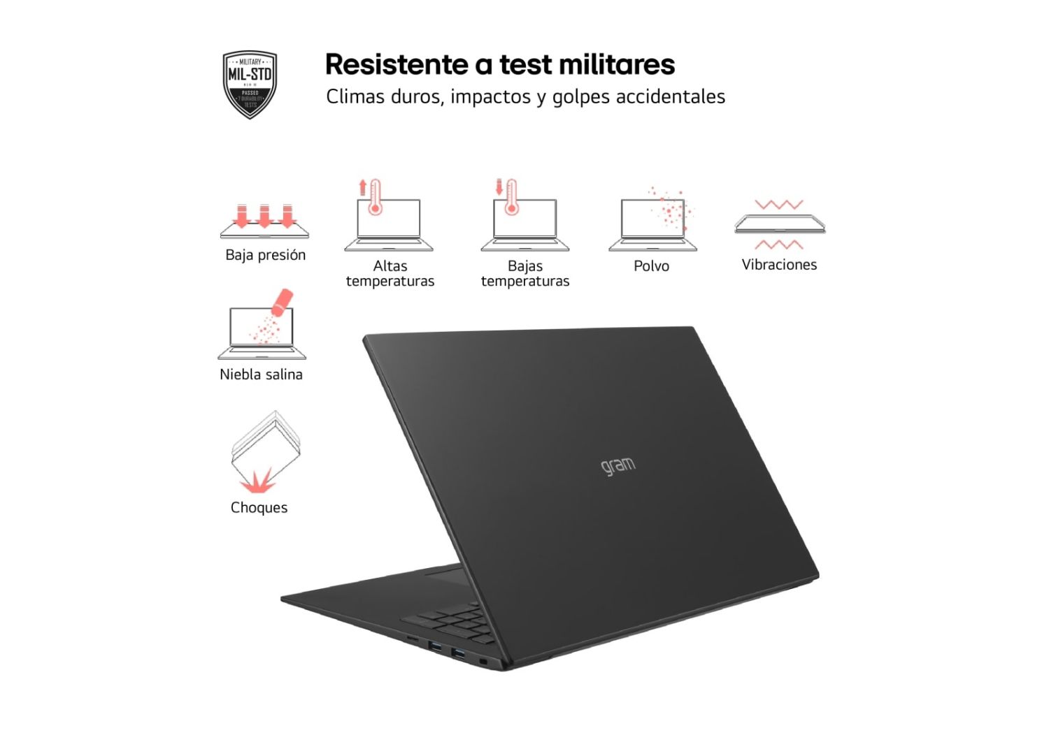17Z90S-G.AA75B - Portátil LG Gram 17? i7 16Gb 512Gb SSD WH Negro (17Z90S-G.AA75B)