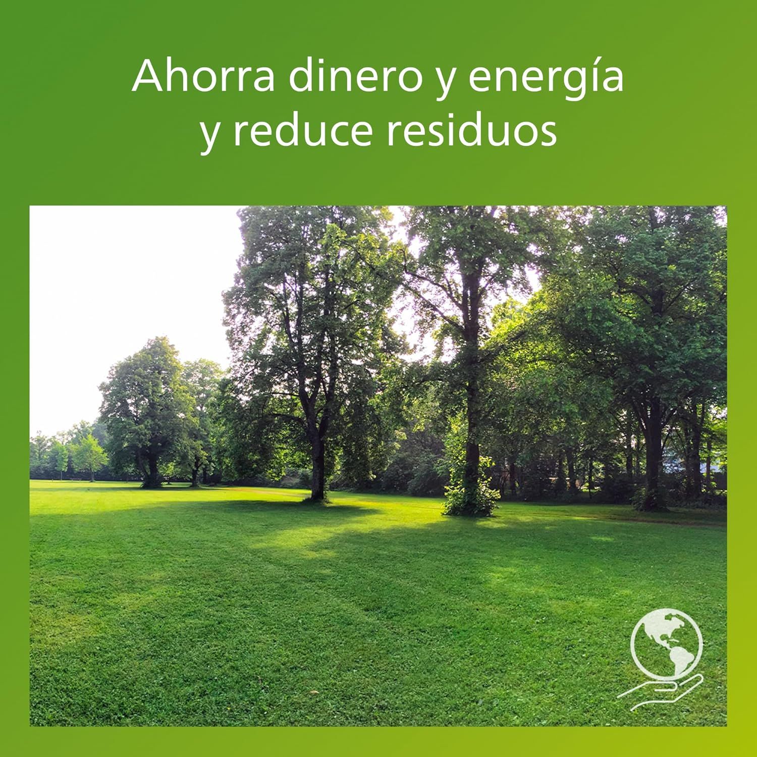 929004066501 - Aplique Pared Philips Vapora Solar LED Blanco 1.5W 2700K IP44 Negro (929004066501)