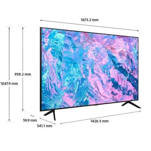 UE75CU7172UXXH - Televisor Samsung 75