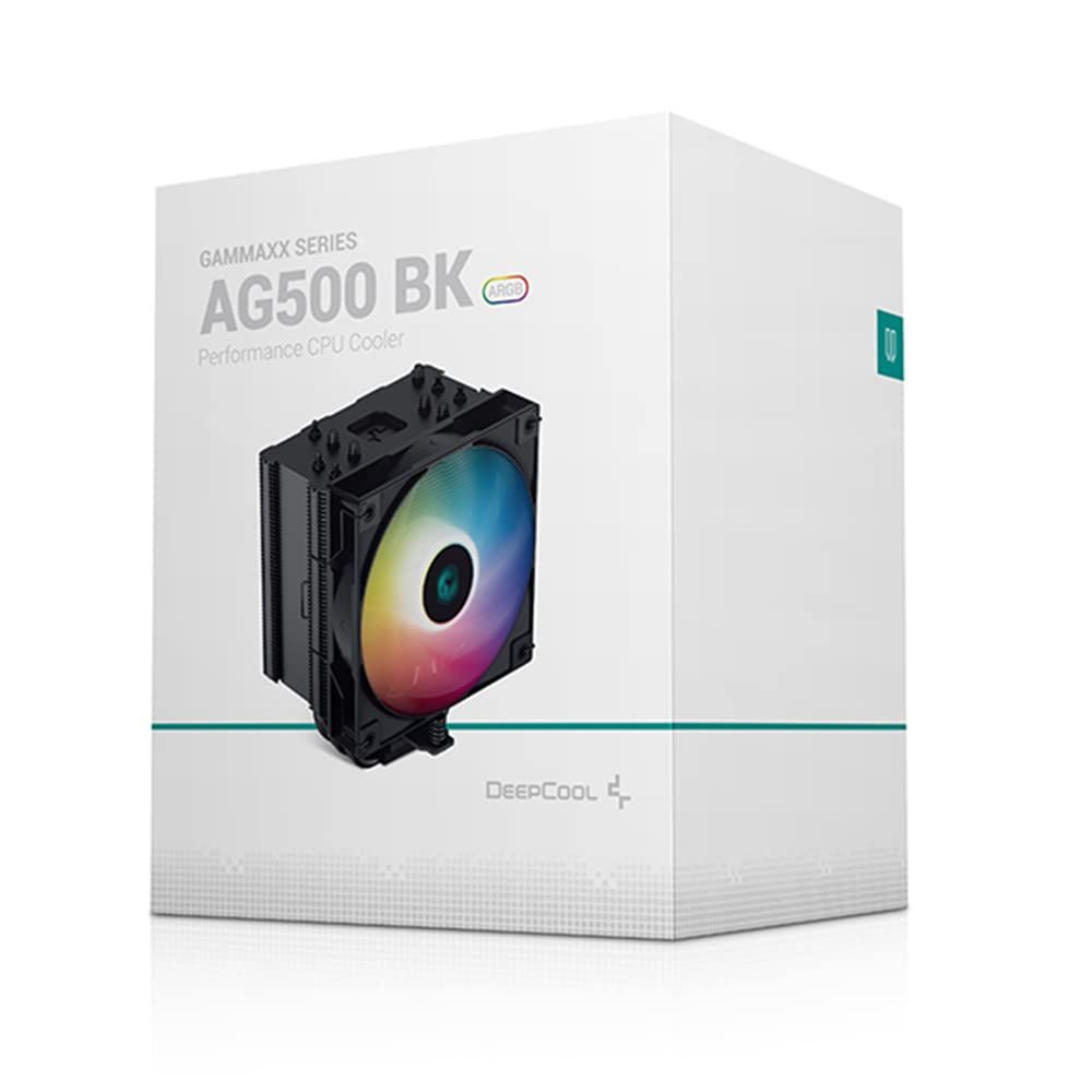R-AG500-BKANMN-G-1 - Ventilador CPU DeepCool AG500BK Multisocket ARGB 12cm Negro (R-AG500-BKANMN-G-1)