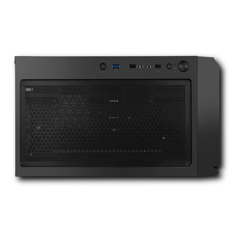 NXINFTYBETA - Caja Gaming NOX Infinity Beta Ventana Lateral de Cristal Templado Frontal Mesh 2xUSB 2.0 1xUSB-A 3.0 ATX mATX ITX Negra (NXINFTYBETA)