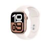 Foto de Apple Watch Serie 10 GPS 42mm Rosa/Rosa (MWWJ3QL/A)