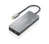 Foto de Dock AISENS USB-C a HDMI/USB/PD Gris (ASUC-6P018-GR)