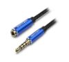 Foto de Cable Vention Estreo 3.5mm/M a 3.5mm/H 2m Azul (BHCLH)