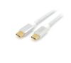 Foto de Cable EQUIP USB-C/M a USB-C/M 1m 100W Blanco (128356)