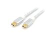 Foto de Cable EQUIP USB-C/M a USB-C/M 0.5m 100W Blanco (128355)