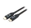 Foto de Cable EQUIP USB-C/M a USB-C/M 1m Negro (128346)