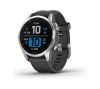 Foto de Smartwatch GARMIN Fenix 7S 42mm Plata/Gri(010-02539-01)