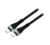 Foto de Cable CONCEPTRONIC USB-C M/M 100W 1.2m Negro(ETTA01B12)