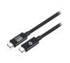 Foto de Cable CONCEPTRONIC USB-C M/M 240W 1.2m Negro(ETTA04B12)