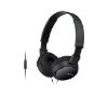 Foto de Auriculares Sony Micrfono 3.5mm Negros (MDR-ZX110APB)