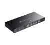 Foto de Switch TP-Link 16xPoE 8xRJ45 4xSFP GbE Negro (SG2428LP)