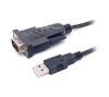 Foto de Cable EQUIP USB-A a Serie (DB-9) 1.5m Negro (133391)