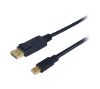 Foto de Cable EQUIP Mini DP/M a DP/M 4K/60Hz 2m Negro (133442)
