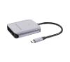 Foto de Lector Tarjetas CONCEPTRONIC USB-C 3.1 Gris (BIAN09G)