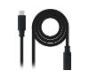 Foto de Cable NANOCABLE Usb-C3.2/M a Usb-C/H 1m (10.01.4501)