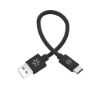 Foto de Cable CELLY Usb-A a Usb-C 60w 30cm (USBAUSBCCOT30BK)