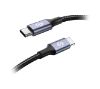 Foto de Cable SUBBLIM USB-C 2.0 M/M 2m Negro (SUBCAB-C10002)