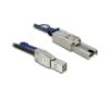 Foto de Cable Delock Mini SAS HD SFF-8644 a Mini SAS SFF-8088
