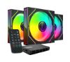 Foto de Ventilador MARS GAMING ARGB 3Unid Negro(MF3DPROKIT)