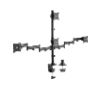 Foto de Soporte AISENS 4Monitores 13"-27" Negro  (DT27TSR-379)