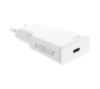Foto de Cargador pared CELLY Usb-C 25W Blanco (SLIMTC1C25WWH)
