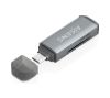 Foto de Lector Tarjetas AISENS USB-C 3.0 Gris (ASCR-2C10-GR)