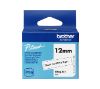 Foto de Cinta Brother 12mm 4m Negro sobre Blanco (BTAG-231)